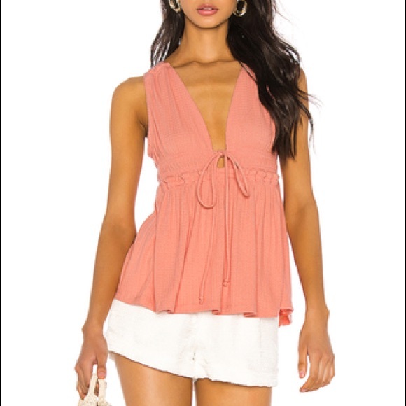 Free People Tops - 😻 Must-Have Free People Tank Top, Pink Sand
